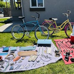 Vintage bikes, Classic Car Parts, And More 
