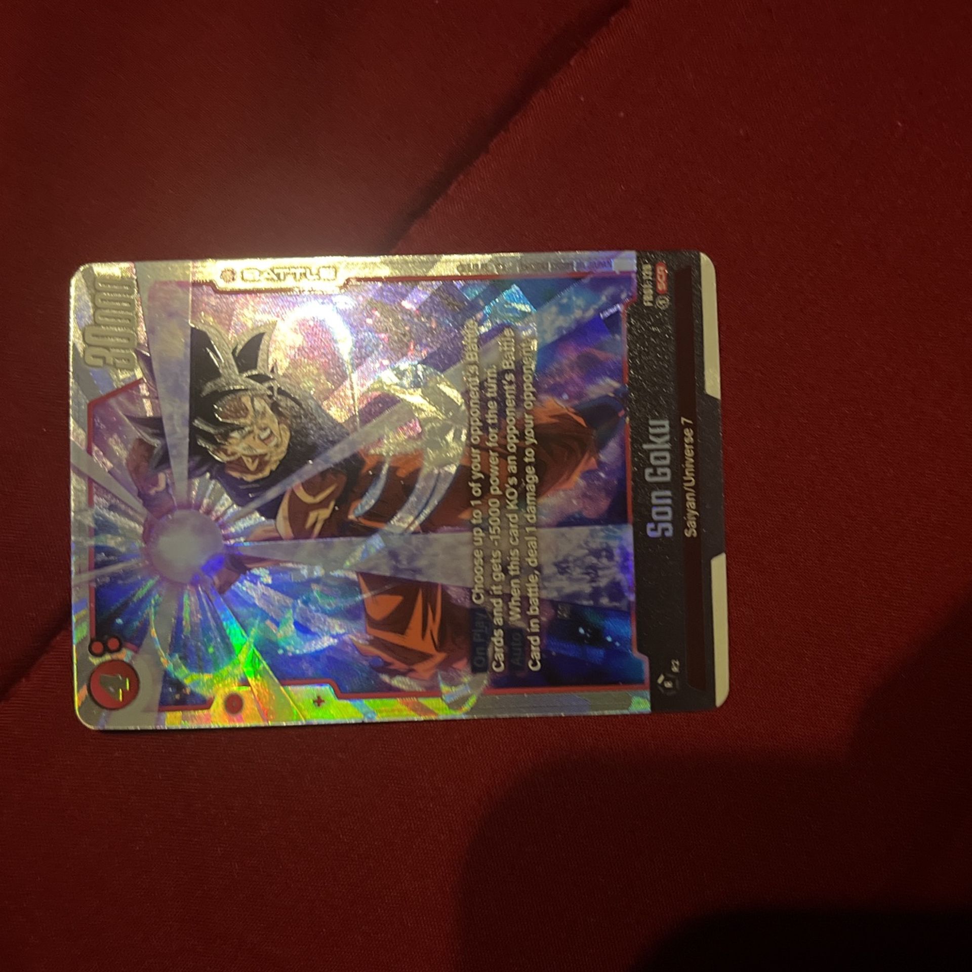 Goku Secret Rare