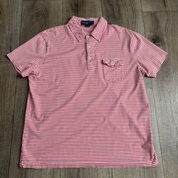 Ralph Lauren Polo Red And White Striped
