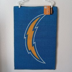 Los Angeles Chargers NFL Powder Blue FANMATS Accent Rug 19in x 30in