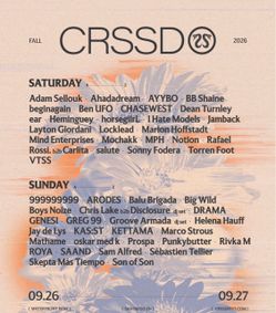Crssd Saturday ticket