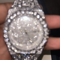 Ap Moissanite Watch 