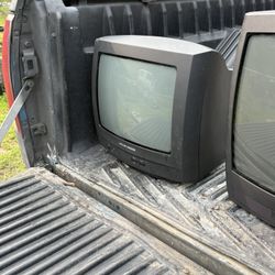 2 Old School TVs Made For antennas