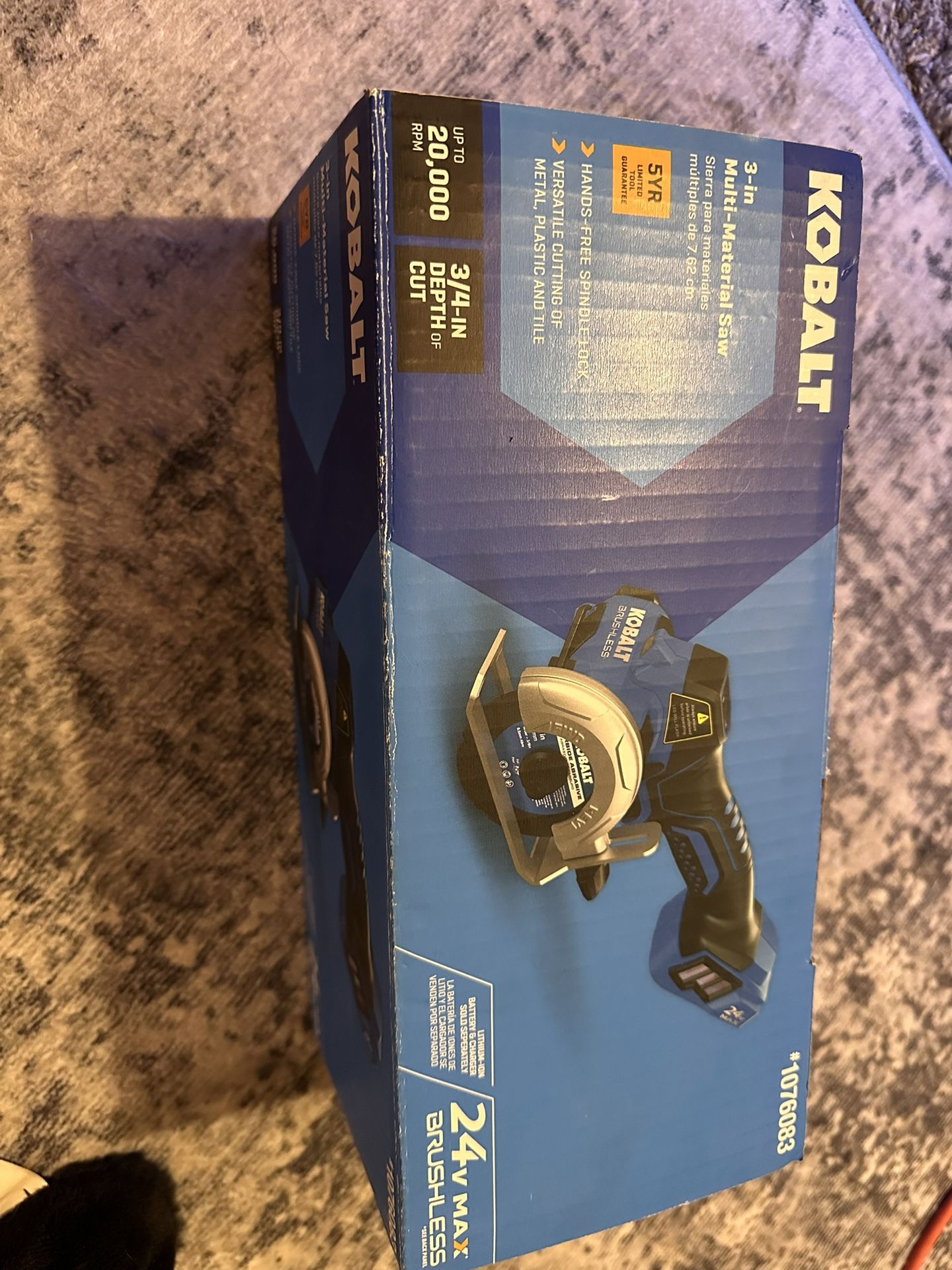 Kobalt 3in Multi Material Saw New Unused