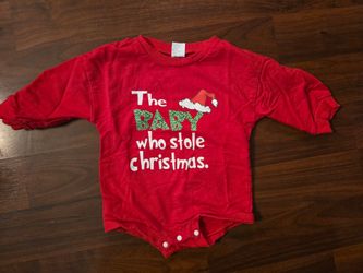 The Baby Who Stole Christmas sweater