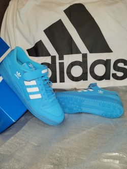 Size 11.5- Mens Adidas FORUM OG Sky Rush