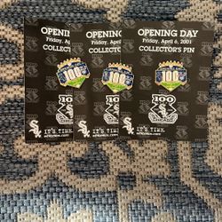 100 YEARS White Sox Collectors Pin Opening Day Friday April 6th 2001