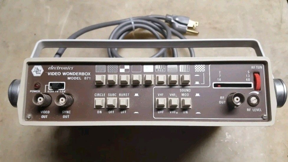 TV analizer "Video wonderbox Model 871"