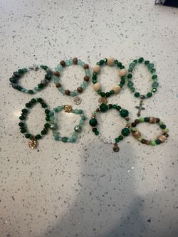 Handmade Green Bracelets