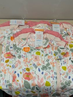 NEW 9 Months Baby girl Onesies 3 pack