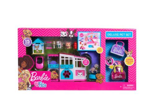 Barbie Deluxe Pet Set