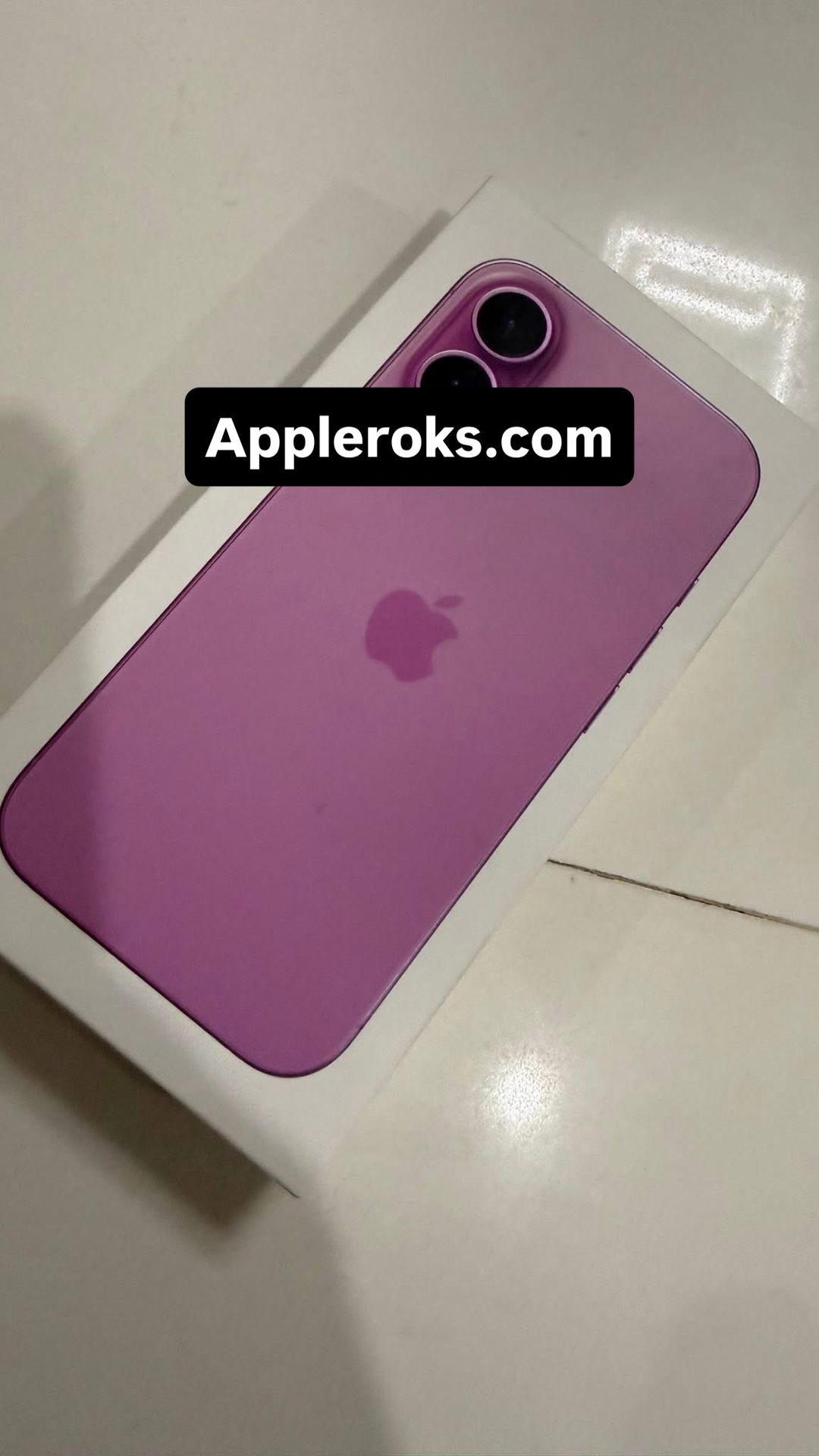 iPhone 16 Unlocked Pink USED