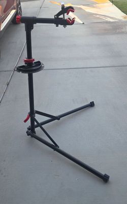 Rod bike repair or clean stand