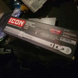 ICON Professional 3/8" Flex-Head Ratcheting Torque Wrench - Snap-on DeWalt Matco