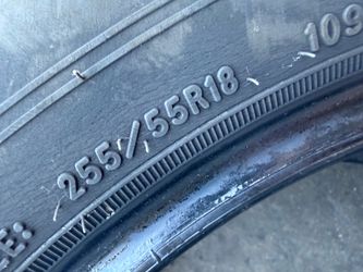 255/55/18 Goodyear (2 Tires) $60.00
