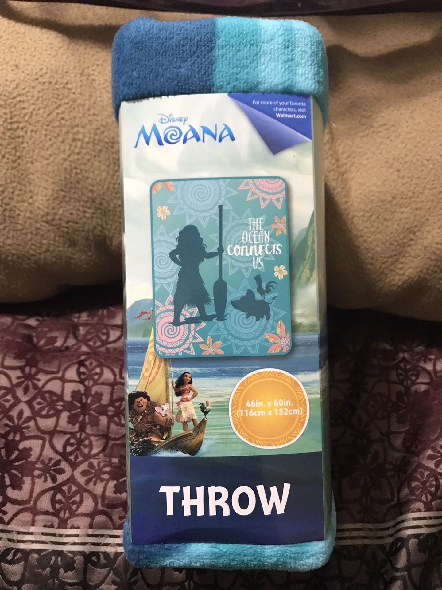 Disney’s Moana Throw Blanket