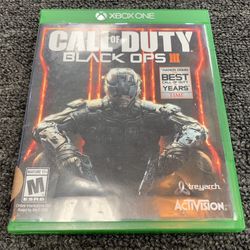 Call of Duty Black OPS III Xbox One 