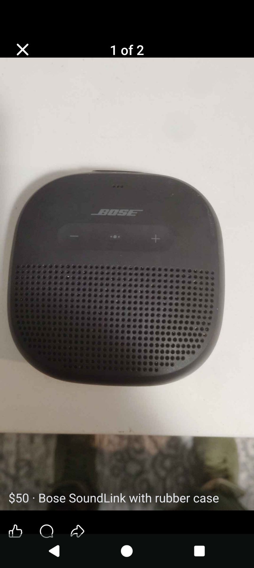 Bose sound link Bluetooth speaker