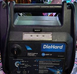 Diehard portable power and jump starter