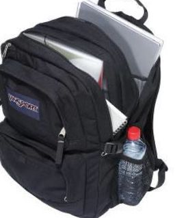 Jansport Black Backpack ( Big Size 44L)
