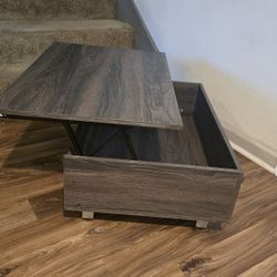 Gambia Charcoal Table 80cm Transformable