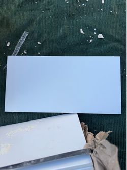NEW Mosa White Matte Ceramic Wall Tile – 3 Boxes – Premium Tile