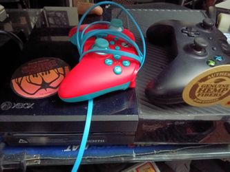 Microsoft Xbox One Console with Controllers