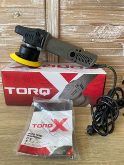 MINT TORQ X RANDOM ORBITAL POLISHER 700W 120V 60HZ 1 RPM's GREAT SHAPE  Honestly maybe used it one time . Never got into it. Great shape. Pl