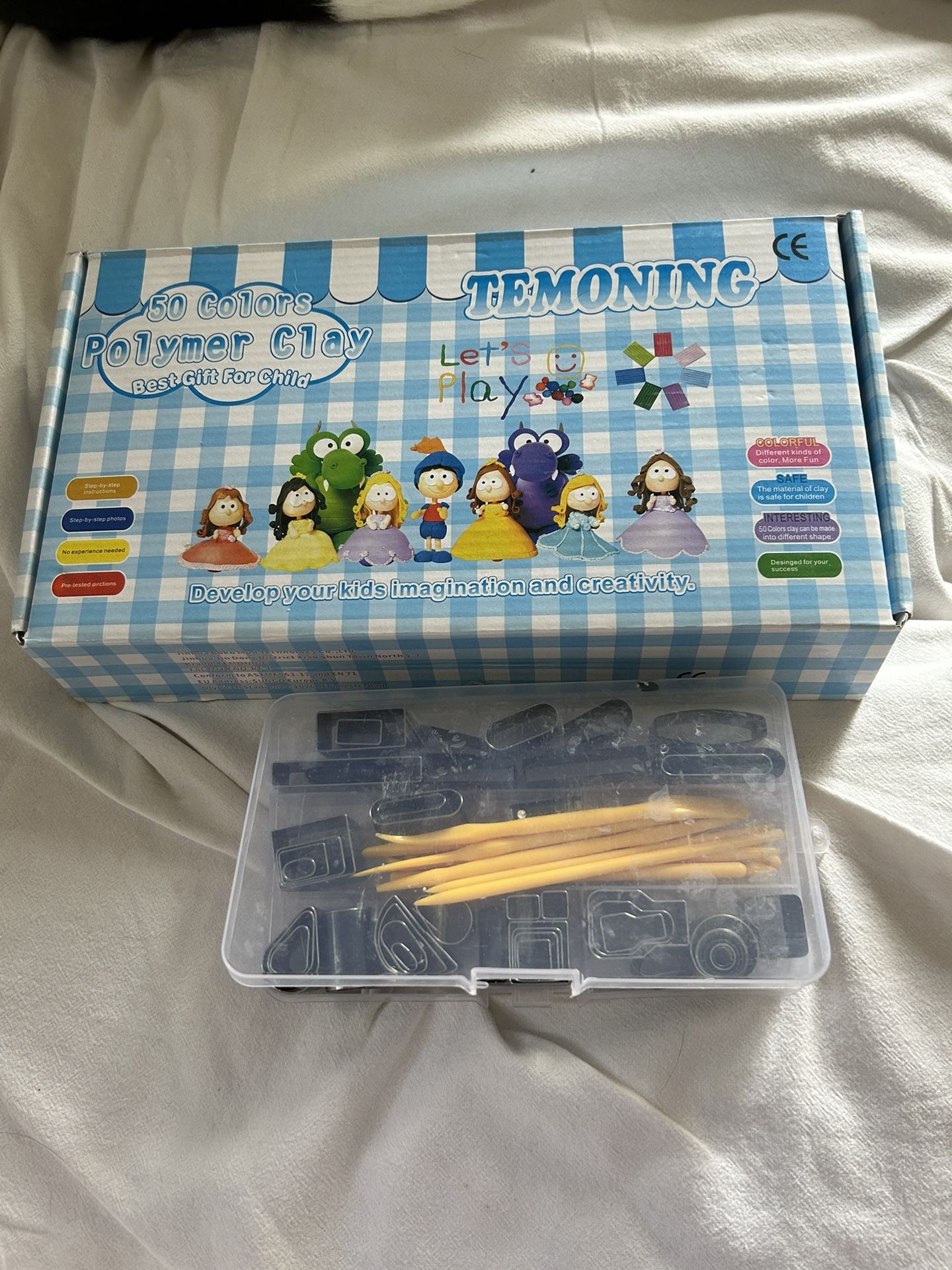 Polymer Clay Set + Cutter Set