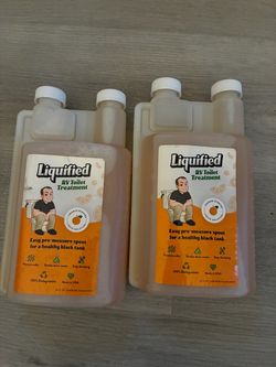 Liquified RV tank treatment