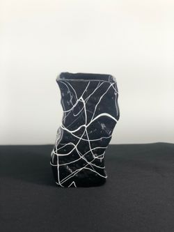 Black & White abstract Vase
