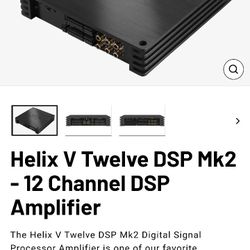 HELIX V12 12CH AMPLIFIER BUILT IN DSP+RTA