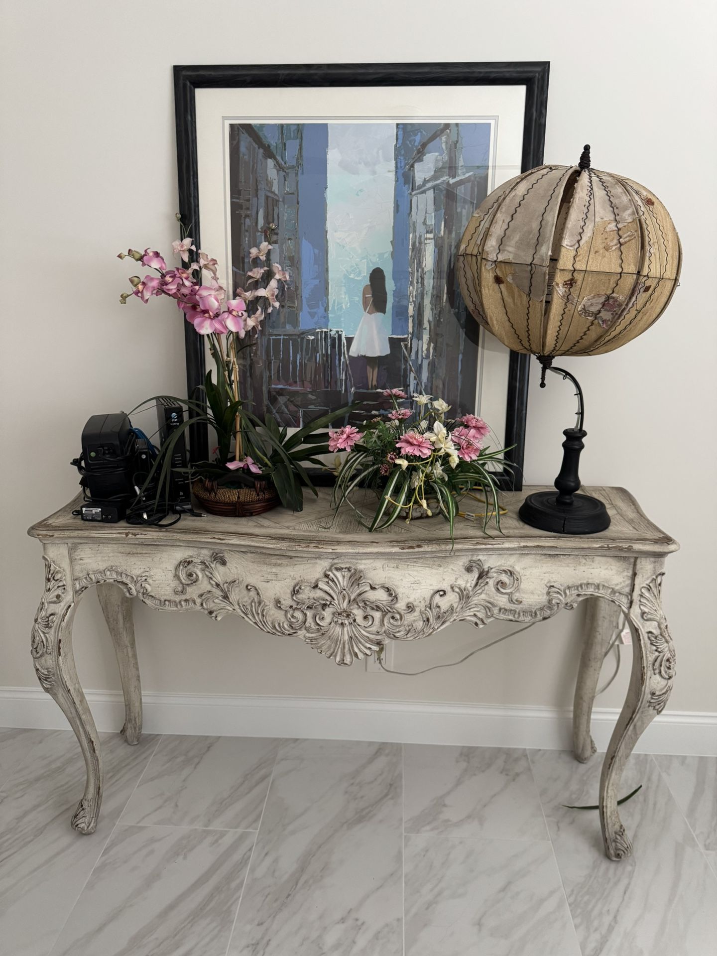 Large Ethan Allen Console Table