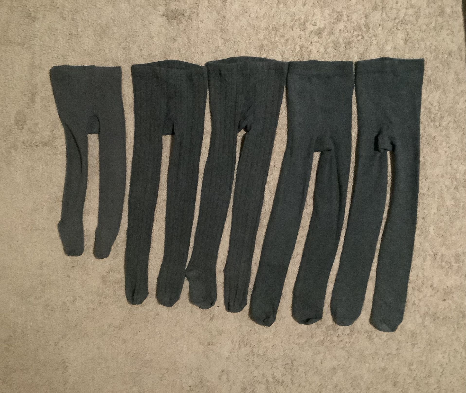 1 Girls Tight For Height 80-105cm, 2 For 110-116cm, 2 For 115-125cm