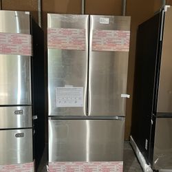 Costs $1700+ In Stores. 😮‍💨 3-Door French Door Refrigerator with Beverage center' in Stainless steel 