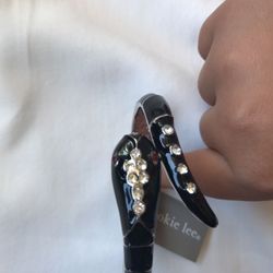Black Snake Hinged Bracelet -Cookie Lee