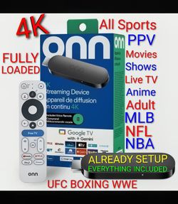 New Onn Streaming Device with Everything Included All Setup Ready to Use Just Connect to Wifi