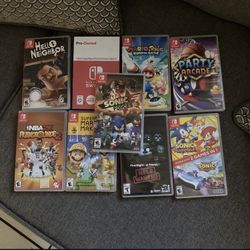 Nintendo Switch games 