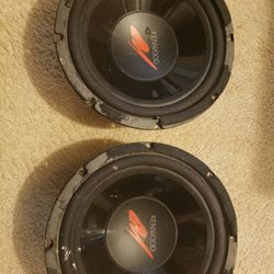 2 Subwoofer 10"used