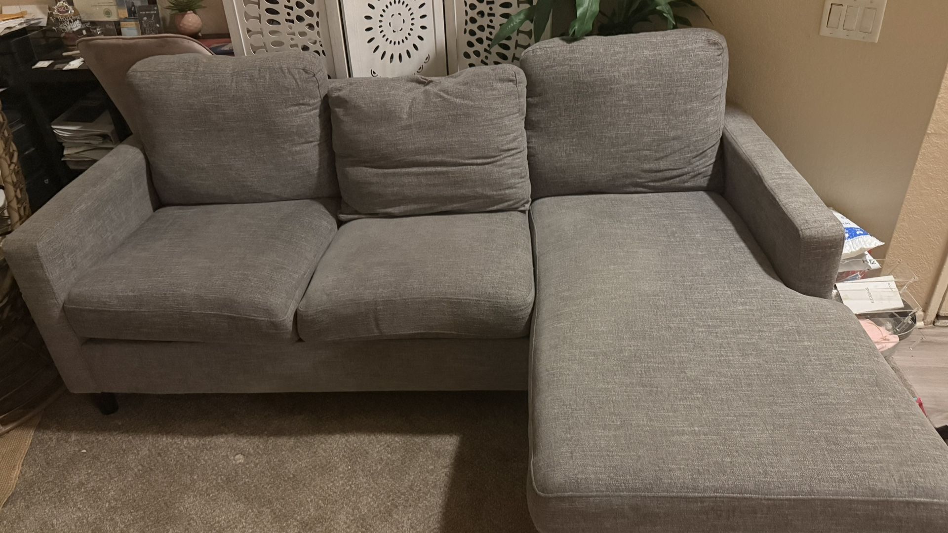 Living Spaces Sectional Sofa