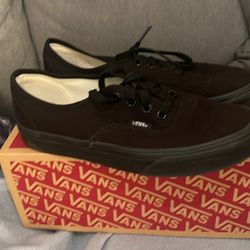 Black Vans 
