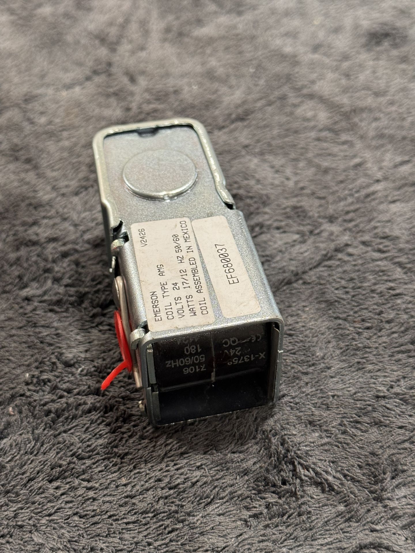 Carrier HVAC EF680037 Solenoid Coil 24V 17/12 Watts 50/60 Hz No Box Solenoid Valve Coil Fits popular 38AUZ 08A0 6 0A, 38AUD 12A0 6A A, 38ARQ012 600 un