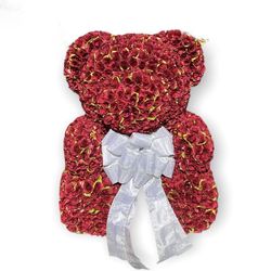 Exotic Mega Bear From Artificial Roses