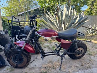 Mini bike roller frame