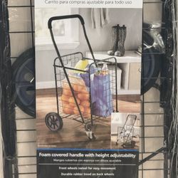 Adjustable Utility Shopping Cart