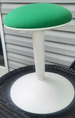 Green wobble stool - $45