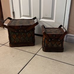 Vintage Wood Chest