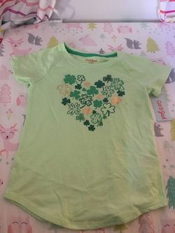 New st. Patrick shirt for girl