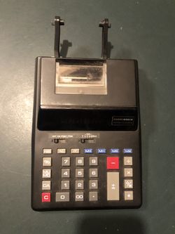 Casio HR100S Printing Calculator Black