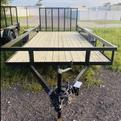 7x16 UTILITY TRAILERS WITH ELECTRIC BRAKES